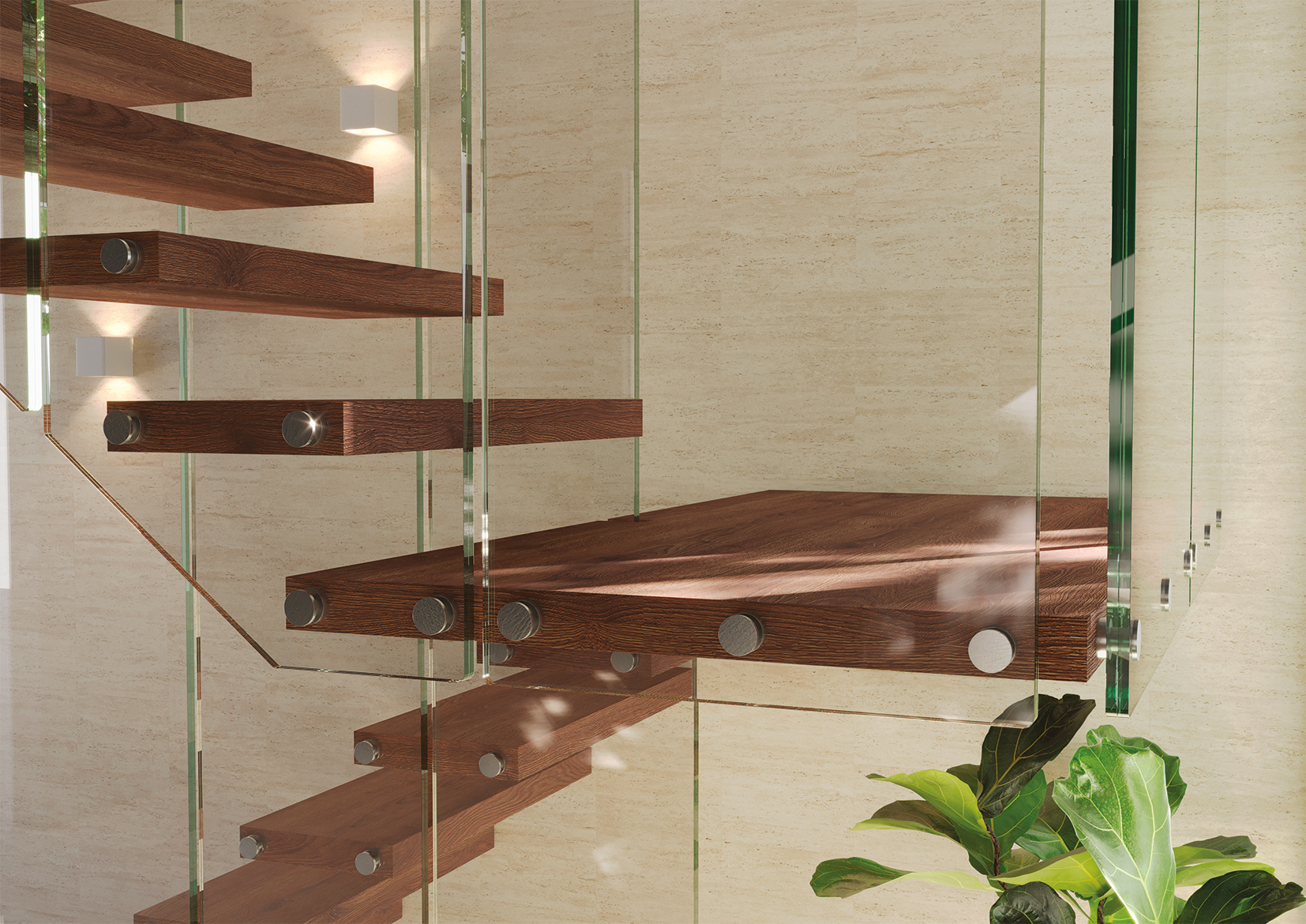 Akura XR Wall , Escaleras voladas